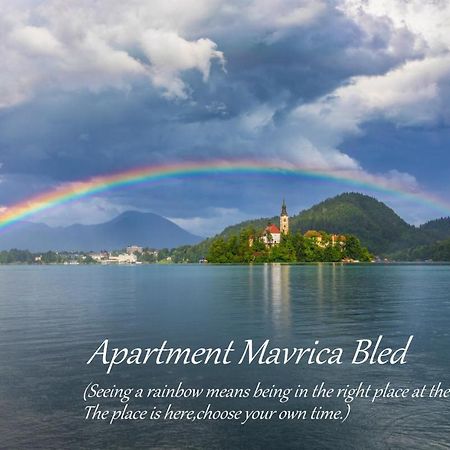 Apartment Mavrica Bled, Quiet Location, With A View Of The Lake Exteriör bild