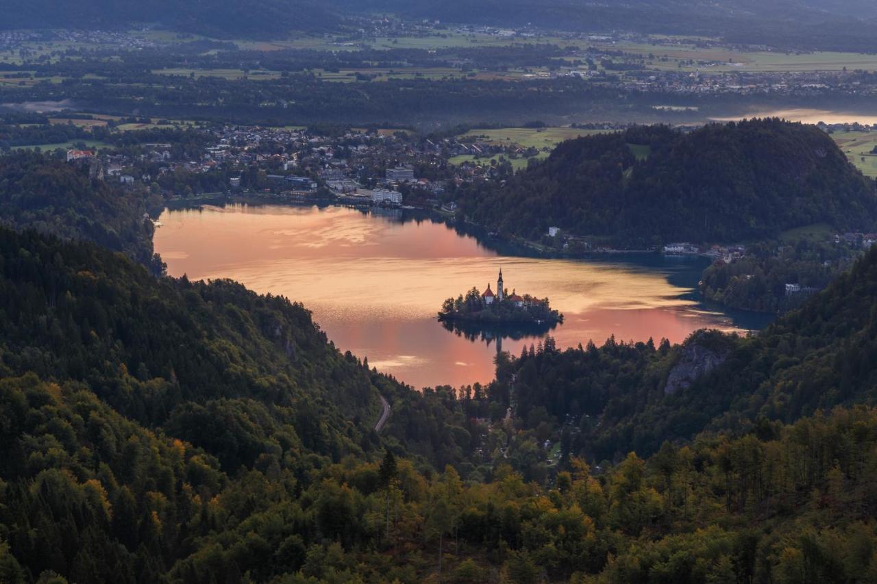 Apartment Mavrica Bled, Quiet Location, With A View Of The Lake Exteriör bild
