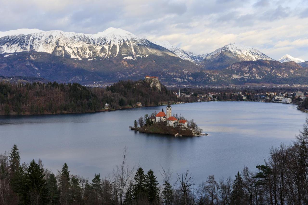 Apartment Mavrica Bled, Quiet Location, With A View Of The Lake Exteriör bild