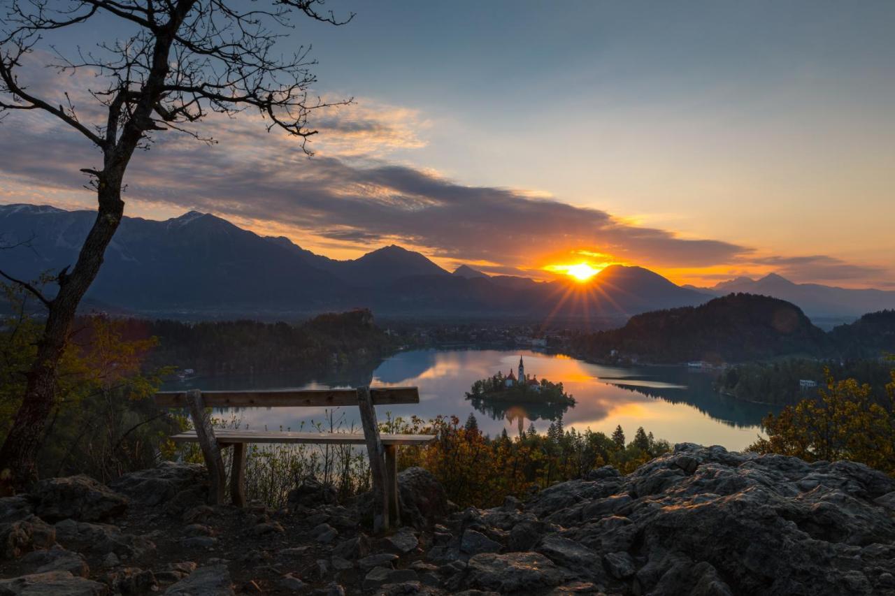 Apartment Mavrica Bled, Quiet Location, With A View Of The Lake Exteriör bild